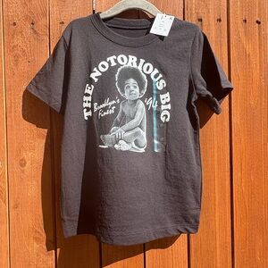 NWT The Notorious B.I.G. Kids Black T-Shirt (5T)